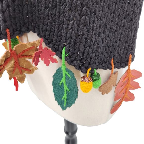 Vintage Michael Simon Knit Cape Unique! - Picture 6 of 7